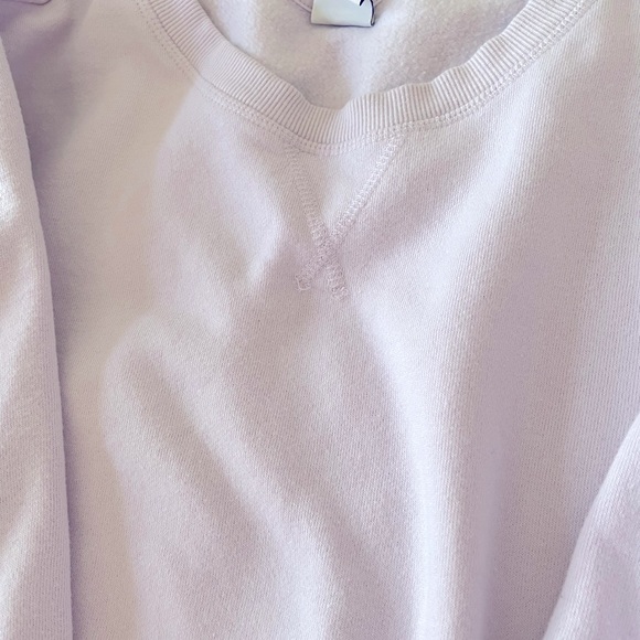 📝 Cute and comfy lilac sweatshirt (pullover) size M. - Picture 5 of 6